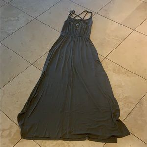 MAXI Dress olive size SM